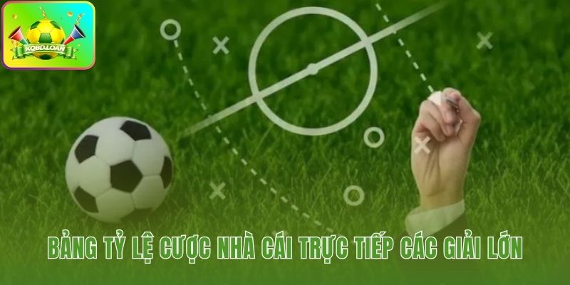 Bảng tỷ lệ cập nhật kèo cược theo thời gian thực