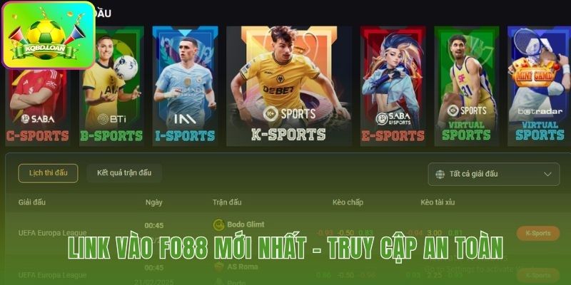 Cập nhật link vào Fo88 an toàn không bị chặn